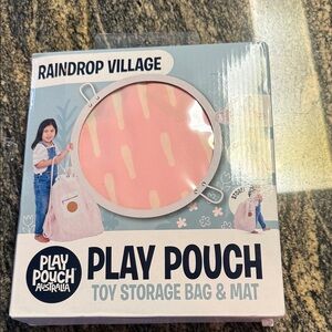 Play Pouch Australia Pink Toy Storage Bag & Mat